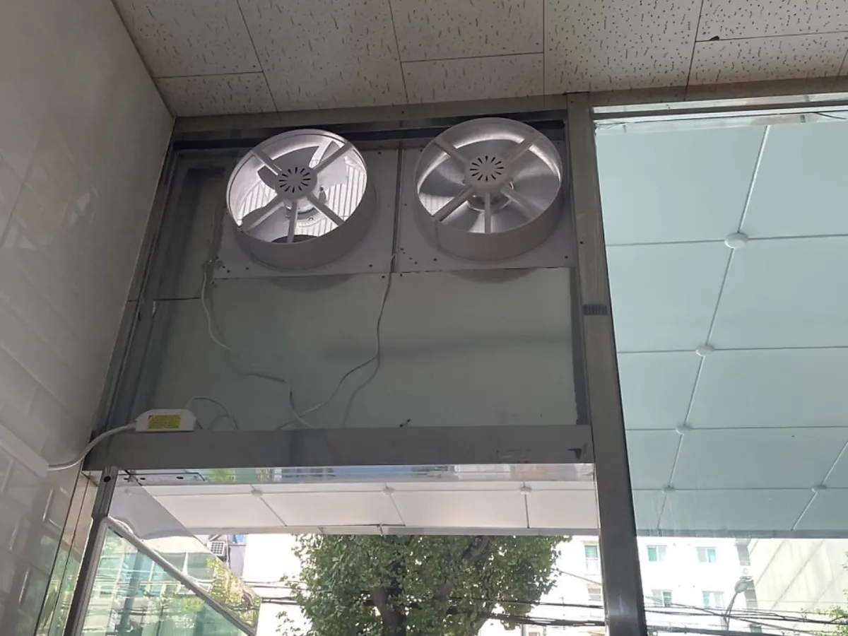 복합환풍기교체 시공 사진